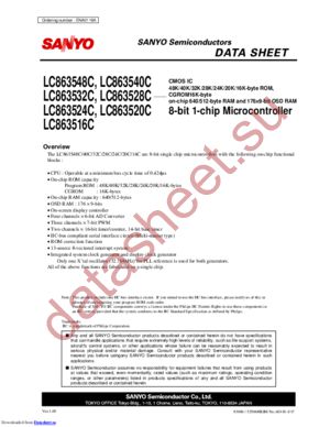 LC863520C datasheet  