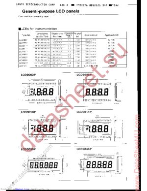 LCD9003P datasheet  