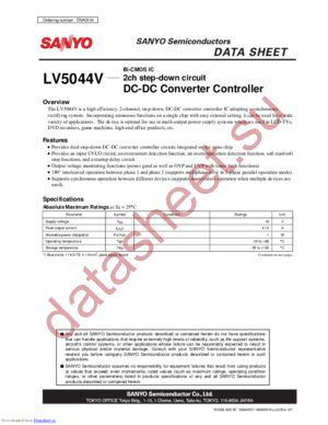 LV5044V datasheet  