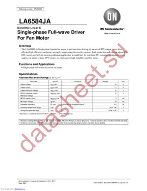 LA6584JA datasheet  