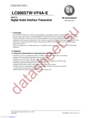 LC89057W-VF4A-E datasheet  