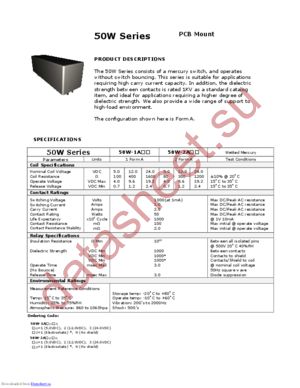 50W-1A11 datasheet  