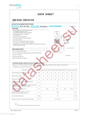 SB1015 datasheet  