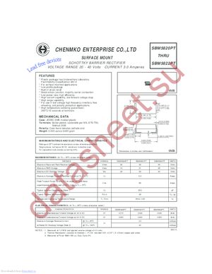 sbm5822pt datasheet  