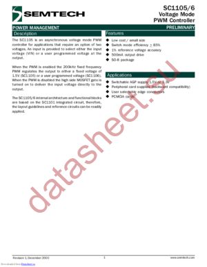 SC1105CS.TR datasheet  