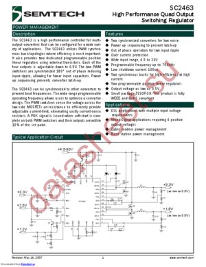 SC2463 datasheet  