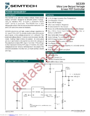 SC339 datasheet  