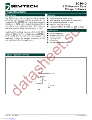 SC4040ASK.TR datasheet  