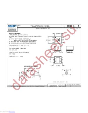 36125 datasheet  