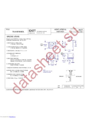 36437 datasheet  