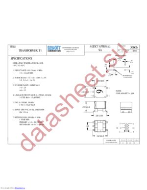 36606 datasheet  