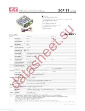 SCP-35-12 datasheet  