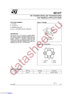 SD1477_04 datasheet  