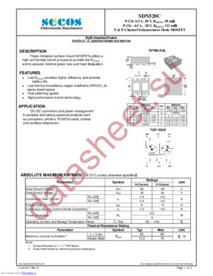 sdn520c datasheet  