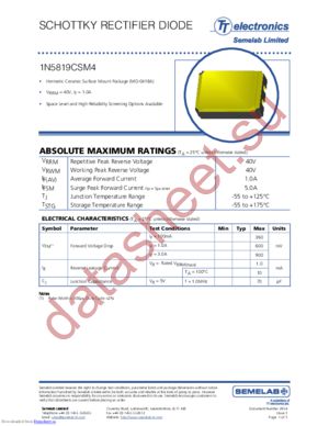 1N5819CSM4_09 datasheet  