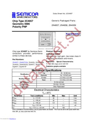 SD4957 datasheet  