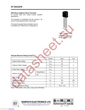 ST2SC3279 datasheet  