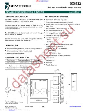 XE8000EV120 datasheet  