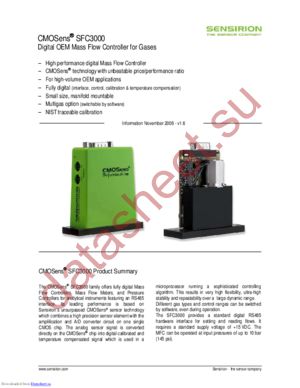 SFC3000 datasheet  