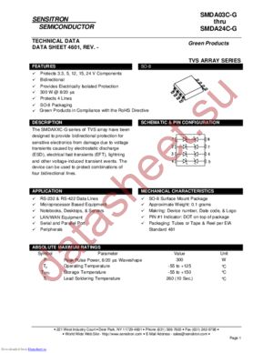 SMDA03C-G datasheet  