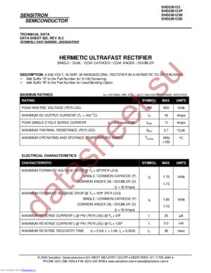 SHD326123N datasheet  