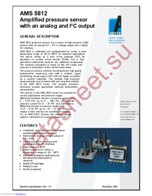 AMS5812-0600-D datasheet  