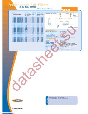 SFABL2000103MX1 datasheet скачать даташит