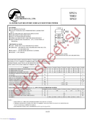 SFS2A datasheet  