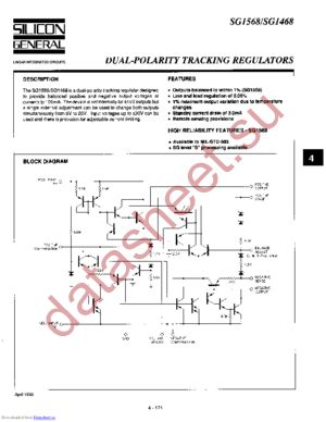 SG1568 datasheet  