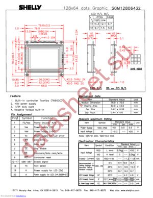 SGM12806432 datasheet  