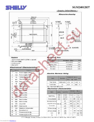 SGM24012837 datasheet  