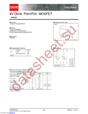 SH8J62TB1 datasheet  