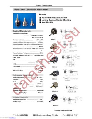 WS1911W4K7403BM datasheet  