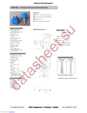 WXD3590S-1-202 datasheet  