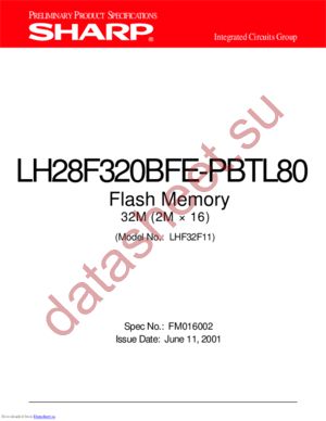 LHF32F11 datasheet  