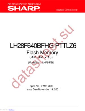 LHF64FZ6 datasheet  