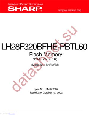 LHF32FB4 datasheet  