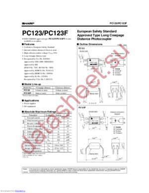 PC123FY8 datasheet  