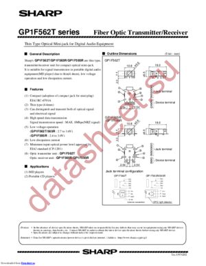 GP1F565R datasheet  