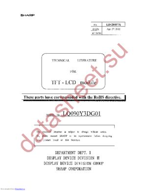 LQ090Y3DG01 datasheet  