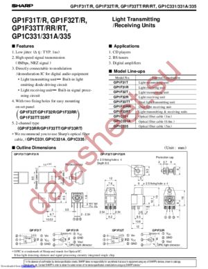 GP1F331A datasheet  