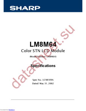 LM8M64R datasheet  