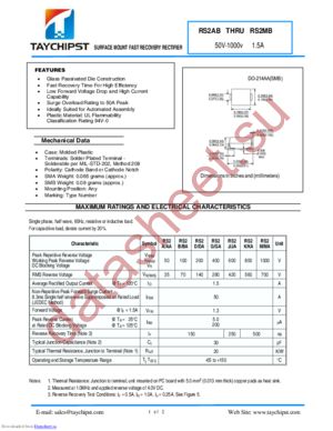 RS2AB datasheet  