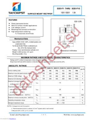 SOD1F4 datasheet  