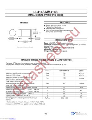 MM4148 datasheet  