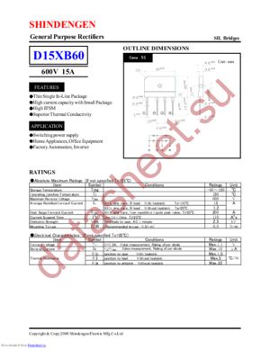 D15XB60-7000 datasheet  
