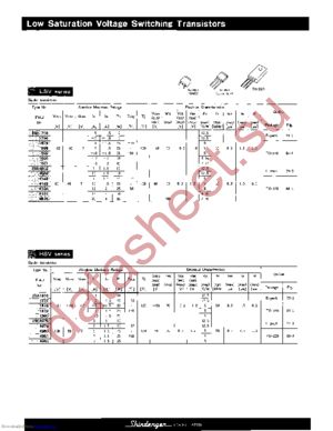 2SA1599-4000 datasheet  