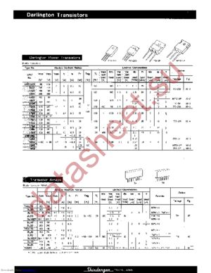 2SB1285-4000 datasheet  