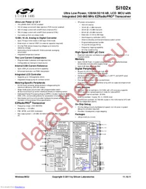 SI1020-A-GM datasheet  