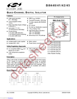 SI8440-B-IS datasheet  